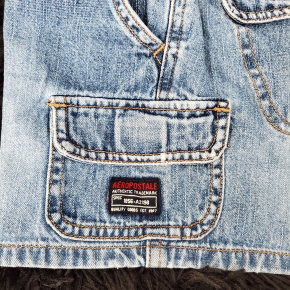 Aeropostostale 9 / 10 Jean Shorts Cargo - Picture 4 of 12
